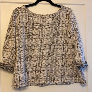 Tweed lightweight sweater